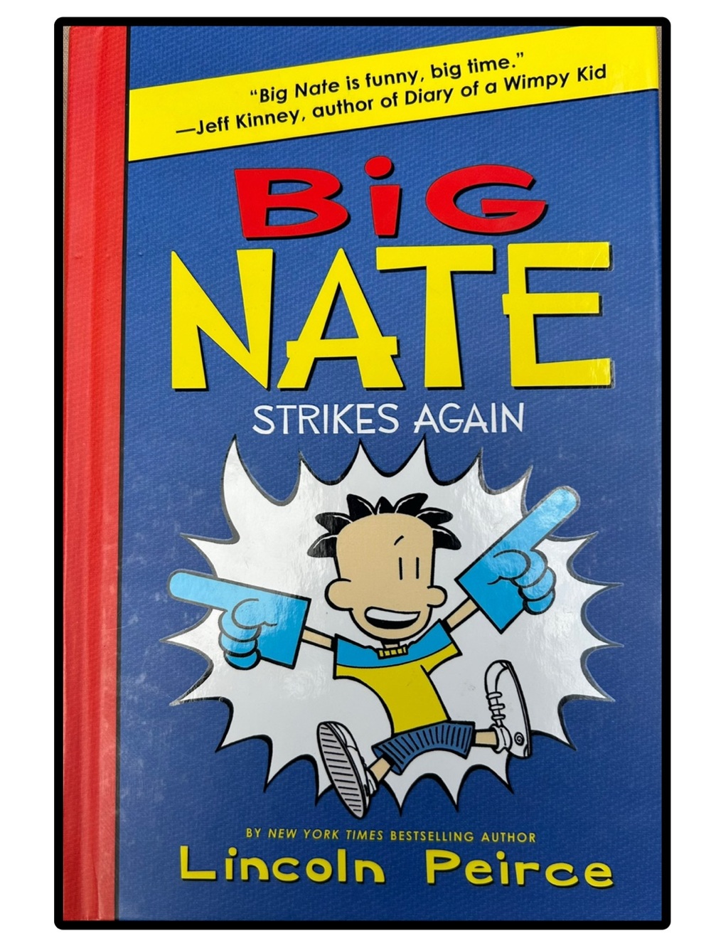 BUNDLE & SAVE🎉 Big Nate Strikes Again Hardcover Chapter Book by Lincoln Peirce